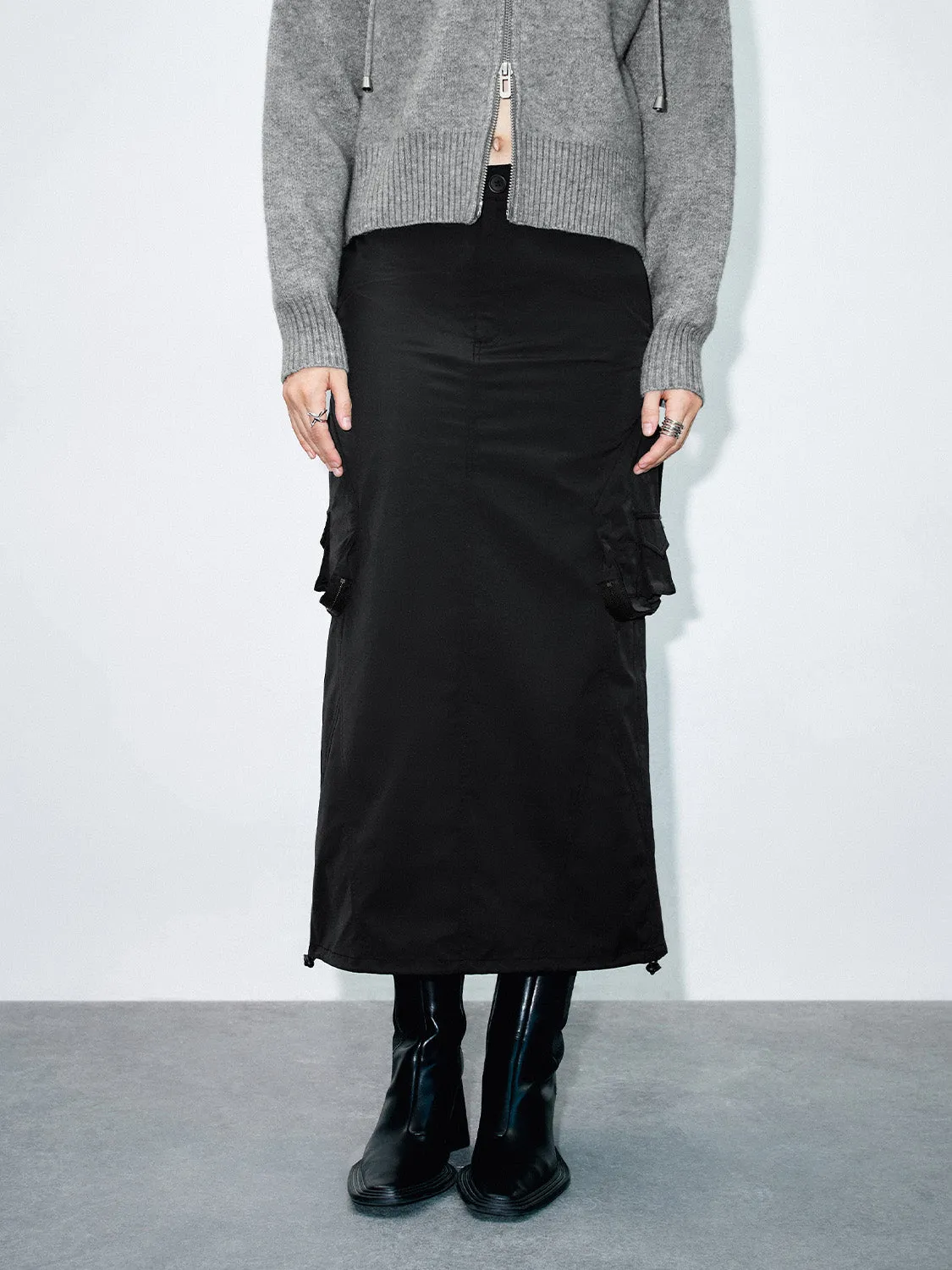 Midi Straight Skirts sold by Urban Revivo product image thumbnail 2