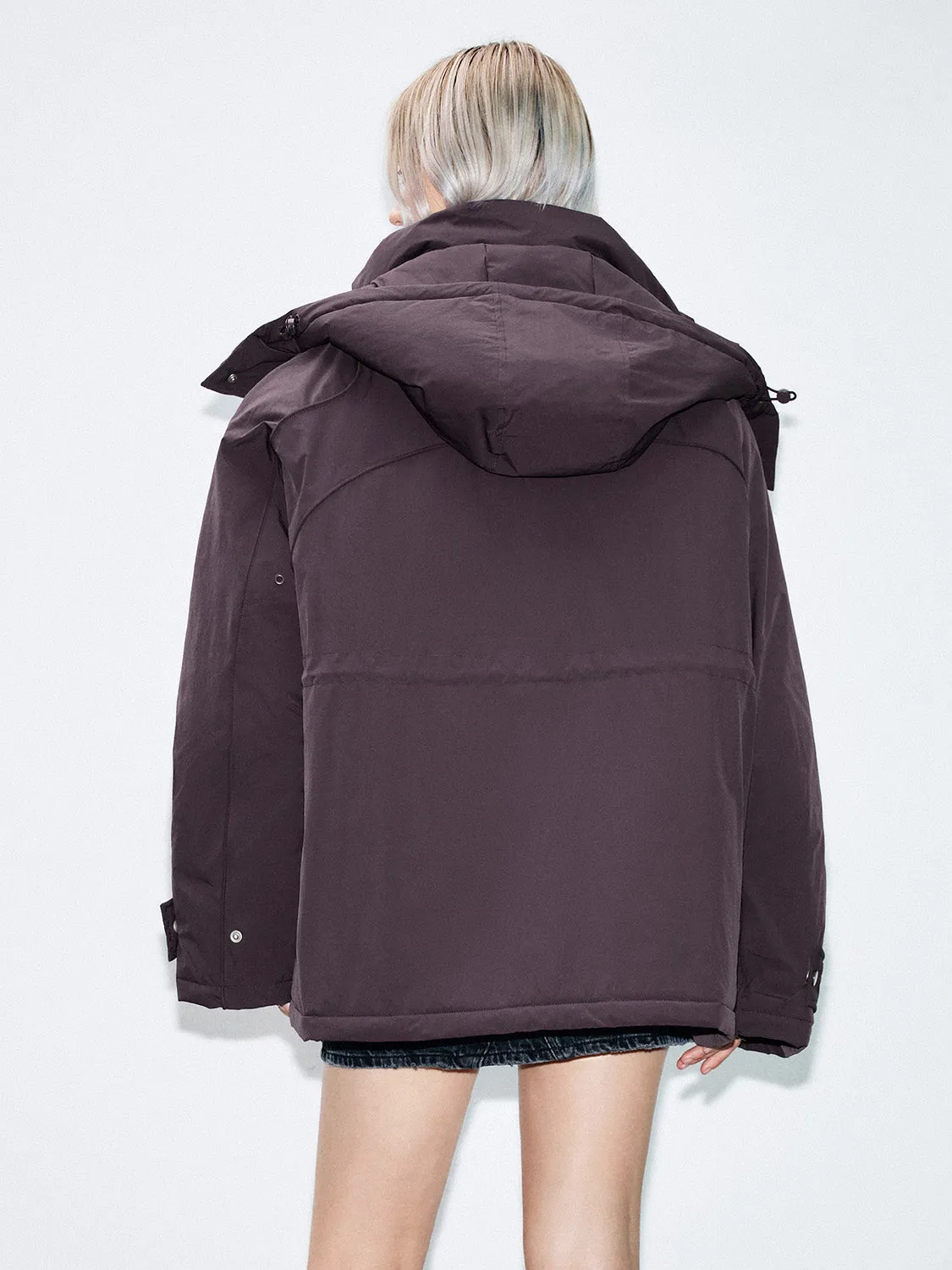 Oversized Padded Coats sold by Urban Revivo product image thumbnail 3