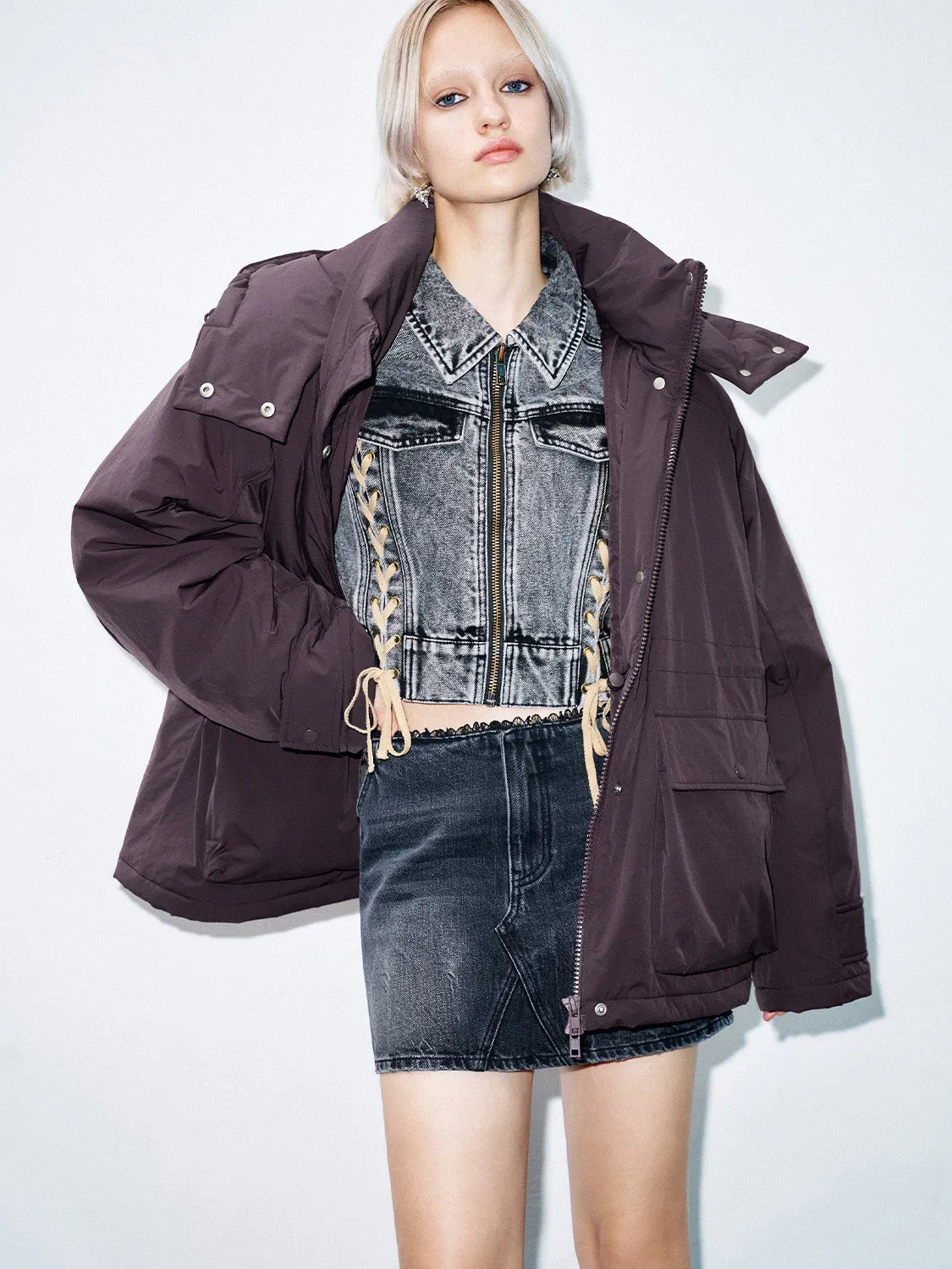 Oversized Padded Coats sold by Urban Revivo