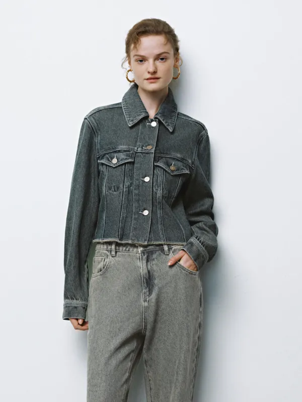 Cropped Denim Jackets sold by Urban Revivo