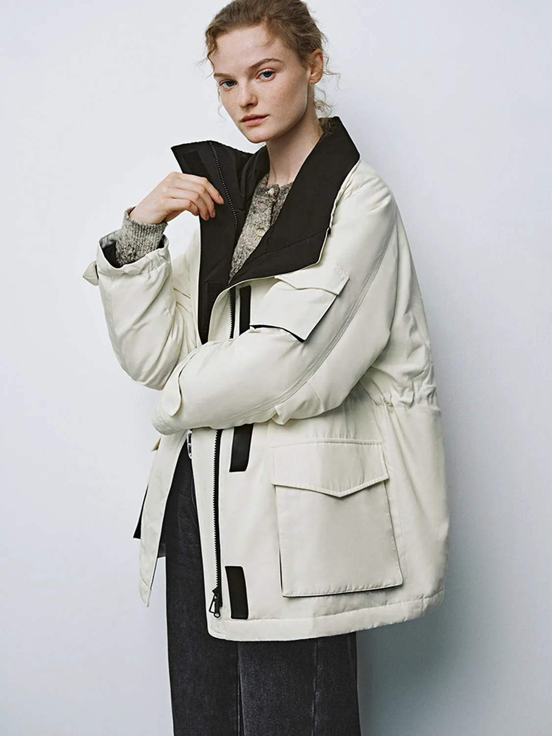 Multi Pocket Down Outerwear sold by Urban Revivo product image thumbnail 5