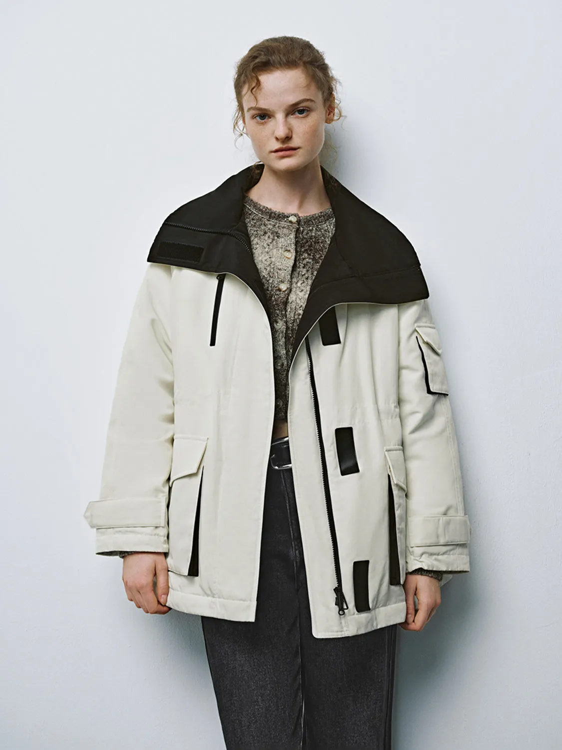 Multi Pocket Down Outerwear sold by Urban Revivo