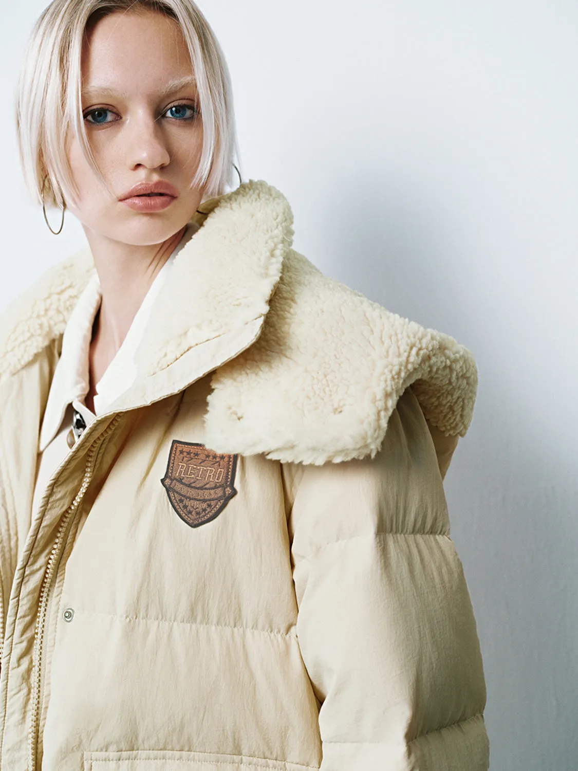 Longline Padded Down Outerwear sold by Urban Revivo product image thumbnail 5