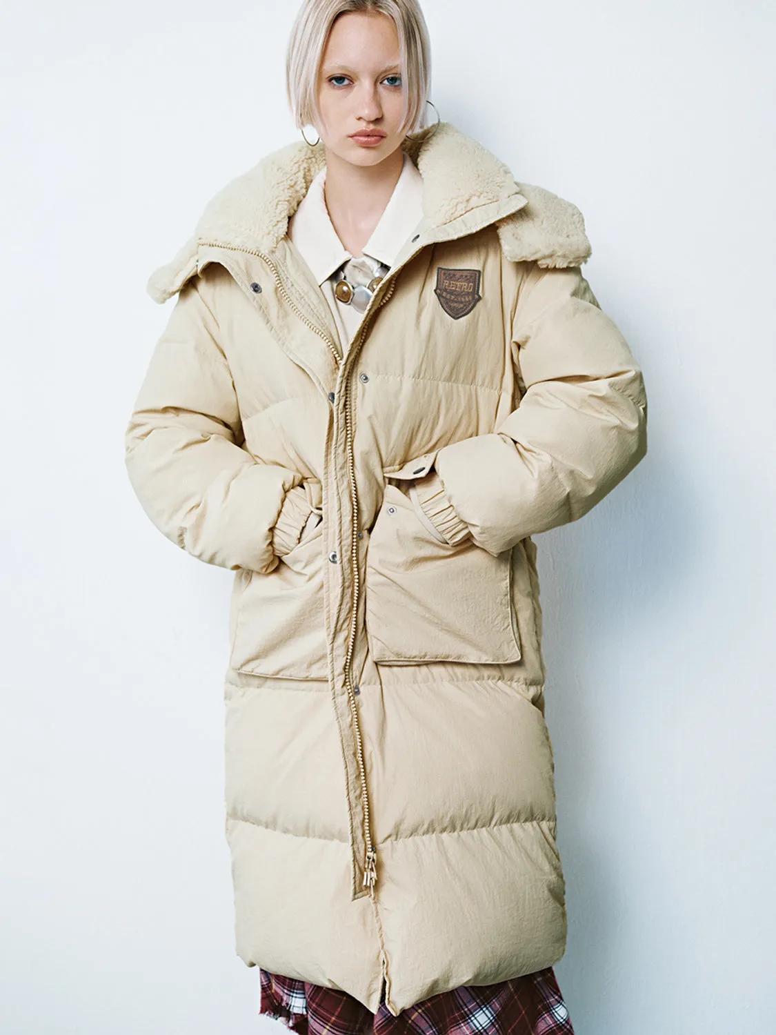 Longline Padded Down Outerwear sold by Urban Revivo product image thumbnail 4