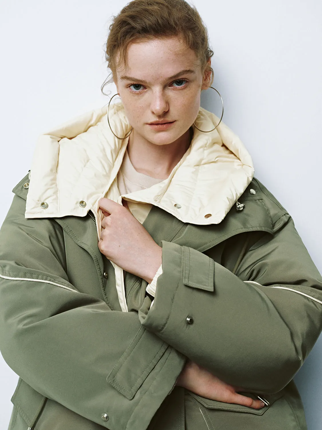 2 In 1 Loose Down Outerwear sold by Urban Revivo product image thumbnail 3