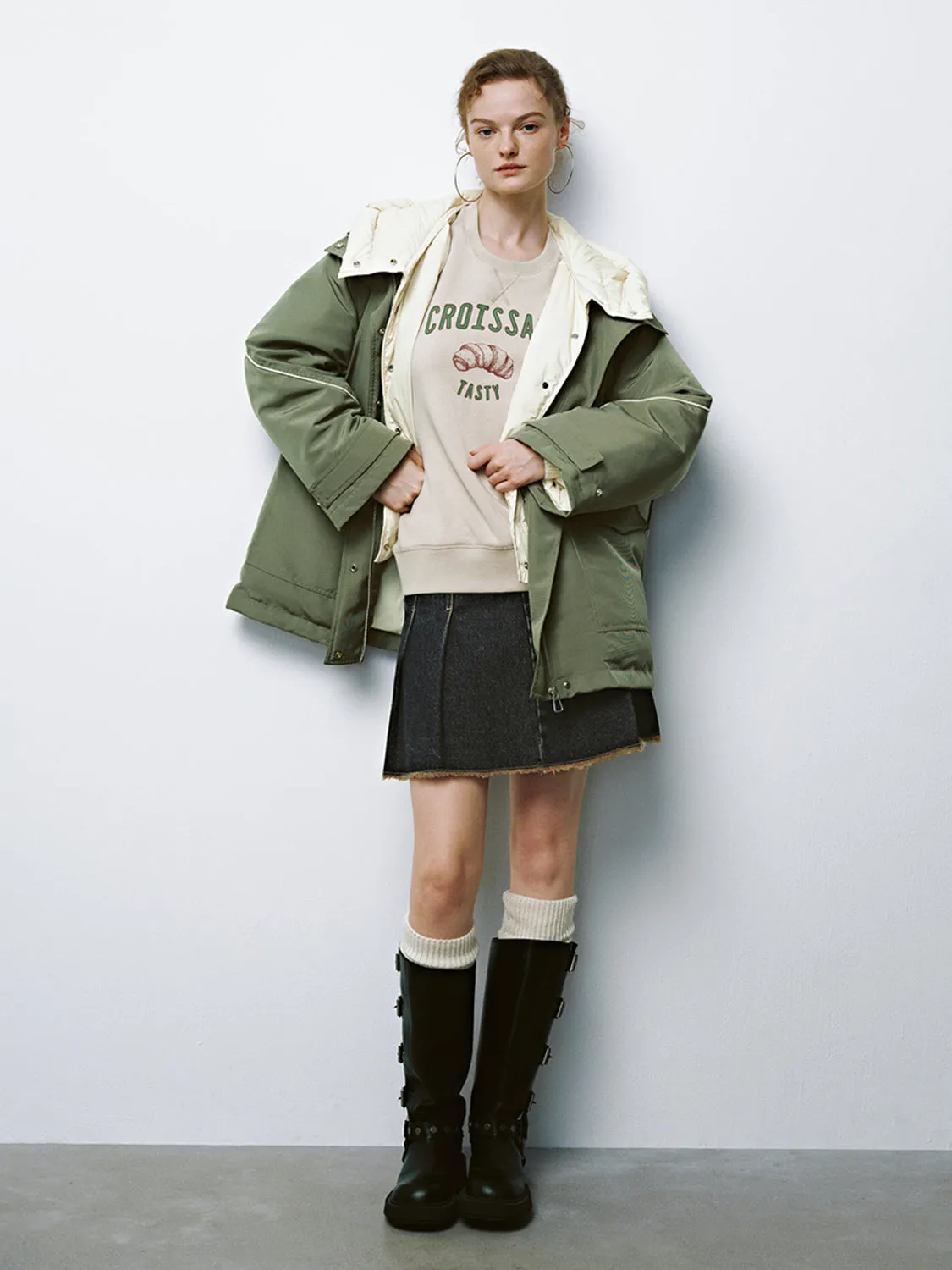 2 In 1 Loose Down Outerwear sold by Urban Revivo product image thumbnail 4