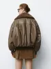 Fur Collar Padded Coats sold by Urban Revivo