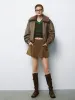 Fur Collar Padded Coats sold by Urban Revivo