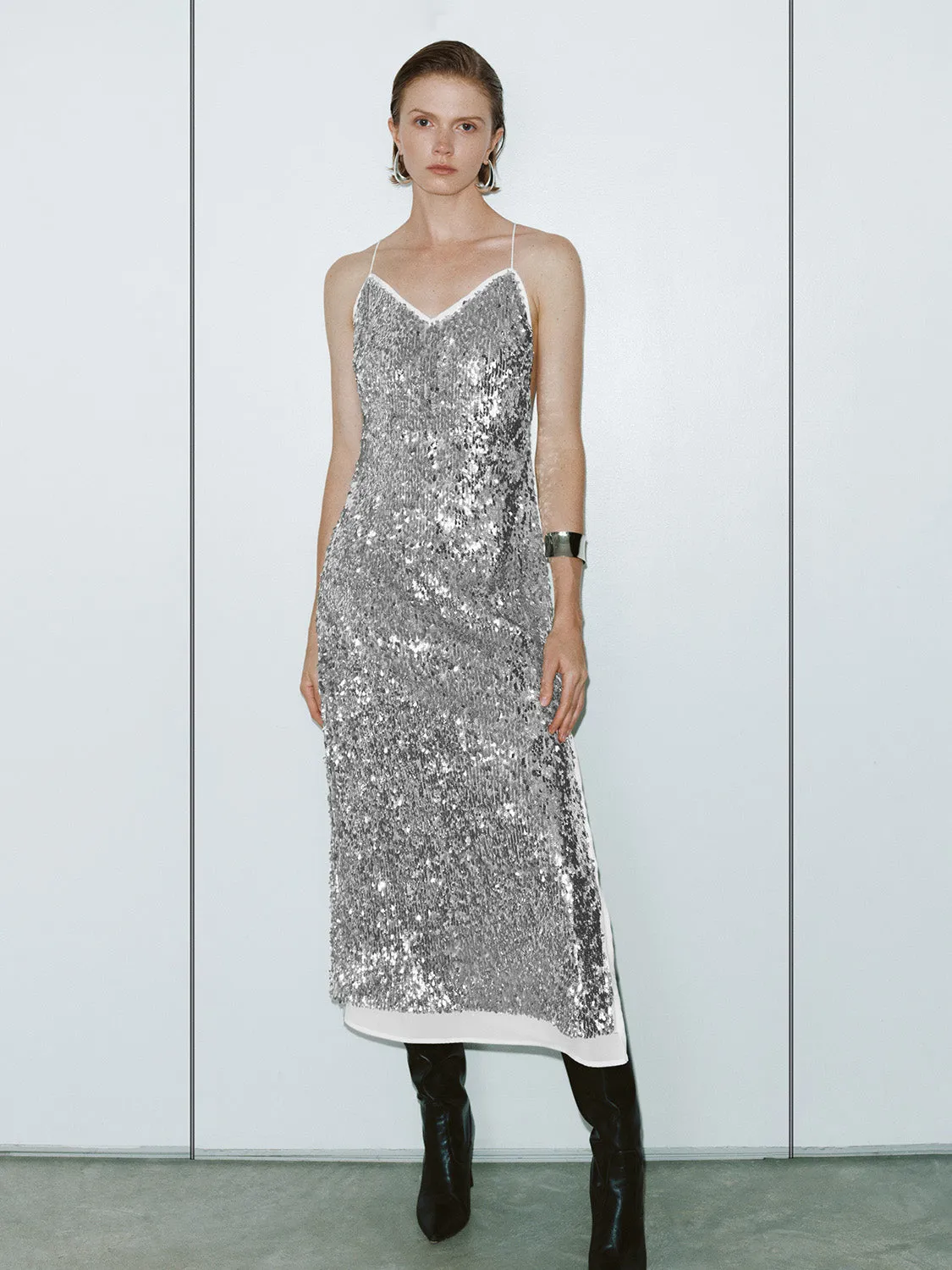 Cami Sequin A-Line Dresses sold by Urban Revivo