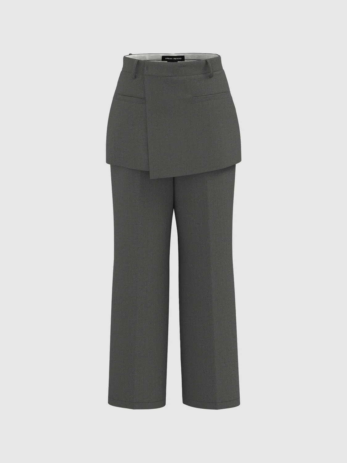 2 In 1 Wide-Leg Pants sold by Urban Revivo