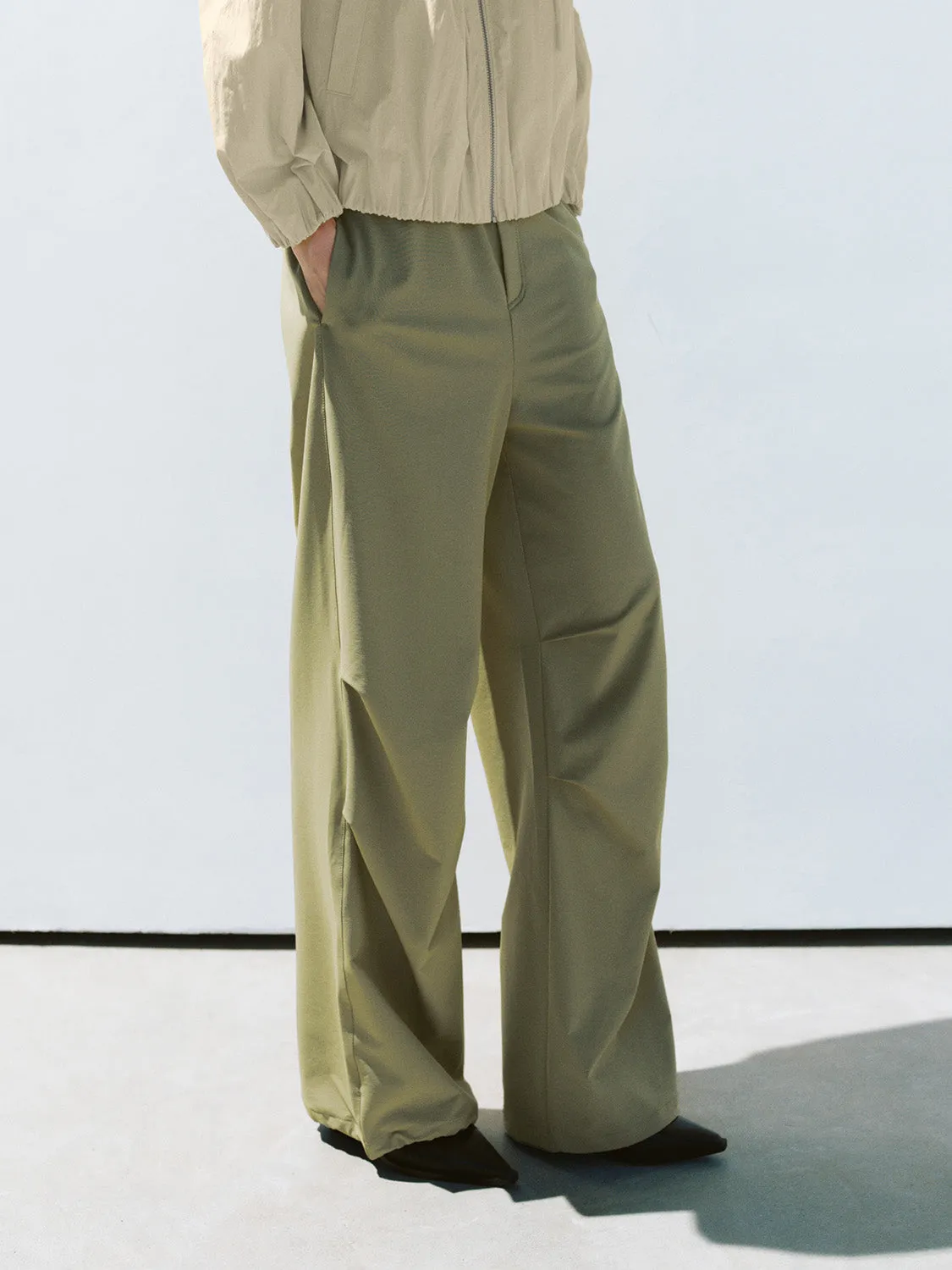 Elastic Wide-Leg Pants sold by Urban Revivo product image thumbnail 3