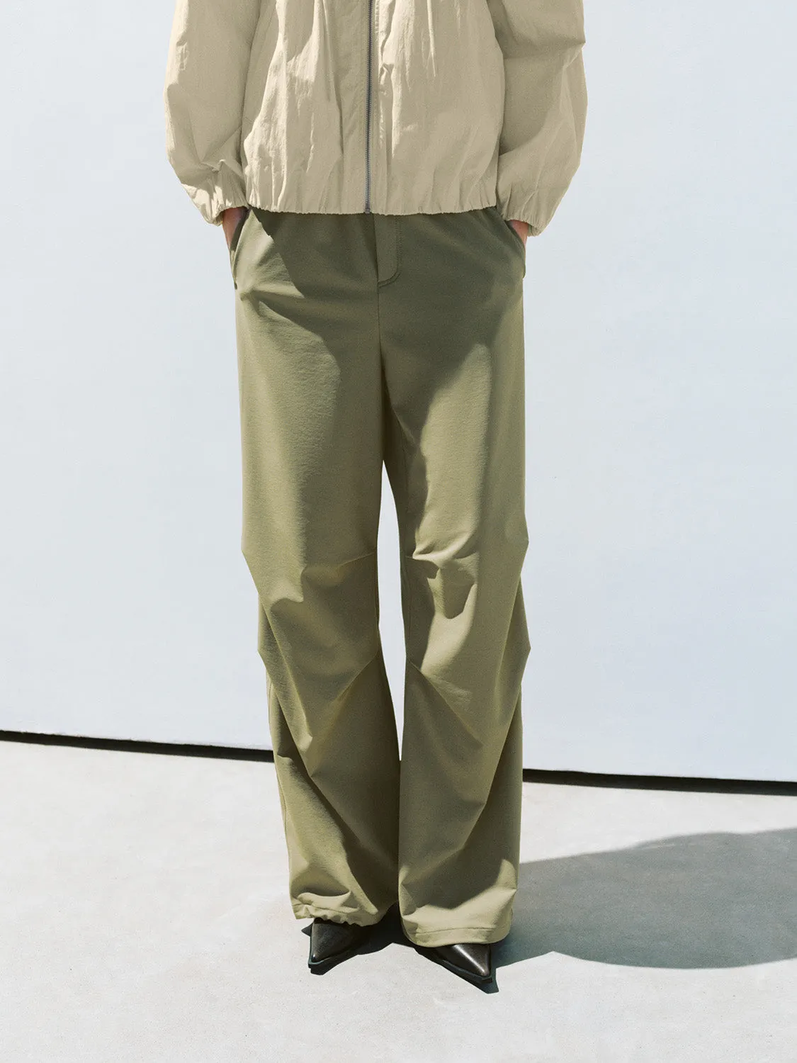 Elastic Wide-Leg Pants sold by Urban Revivo product image thumbnail 2