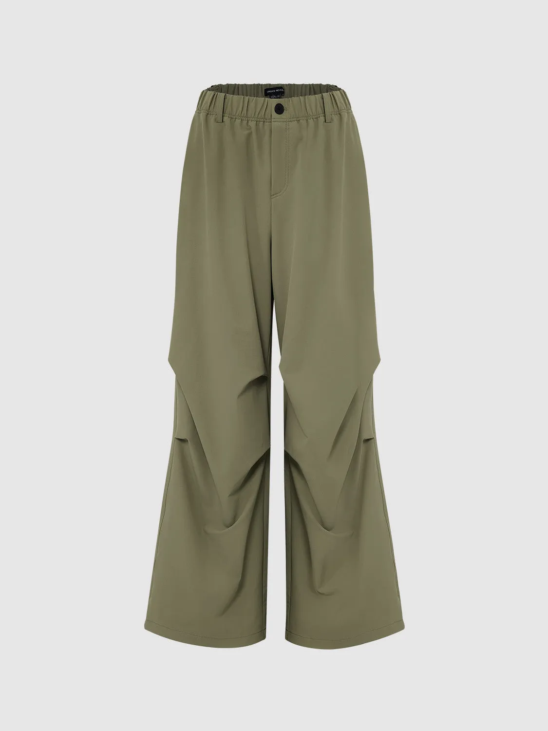 Elastic Wide-Leg Pants sold by Urban Revivo