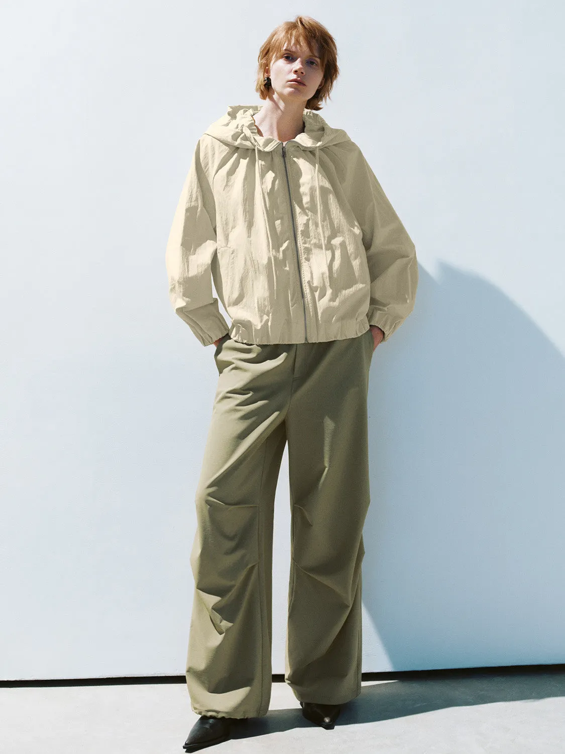 Elastic Wide-Leg Pants sold by Urban Revivo product image thumbnail 5