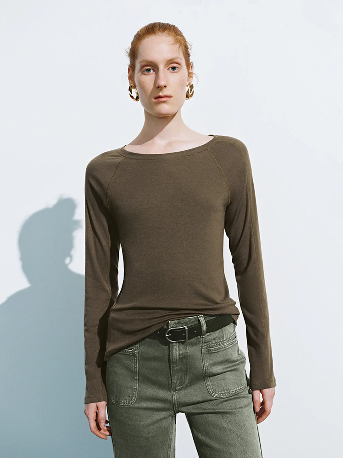 Skinny Long Sleeve T-Shirts sold by Urban Revivo