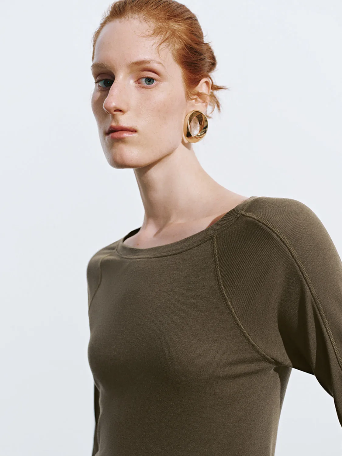 Skinny Long Sleeve T-Shirts sold by Urban Revivo product image thumbnail 5