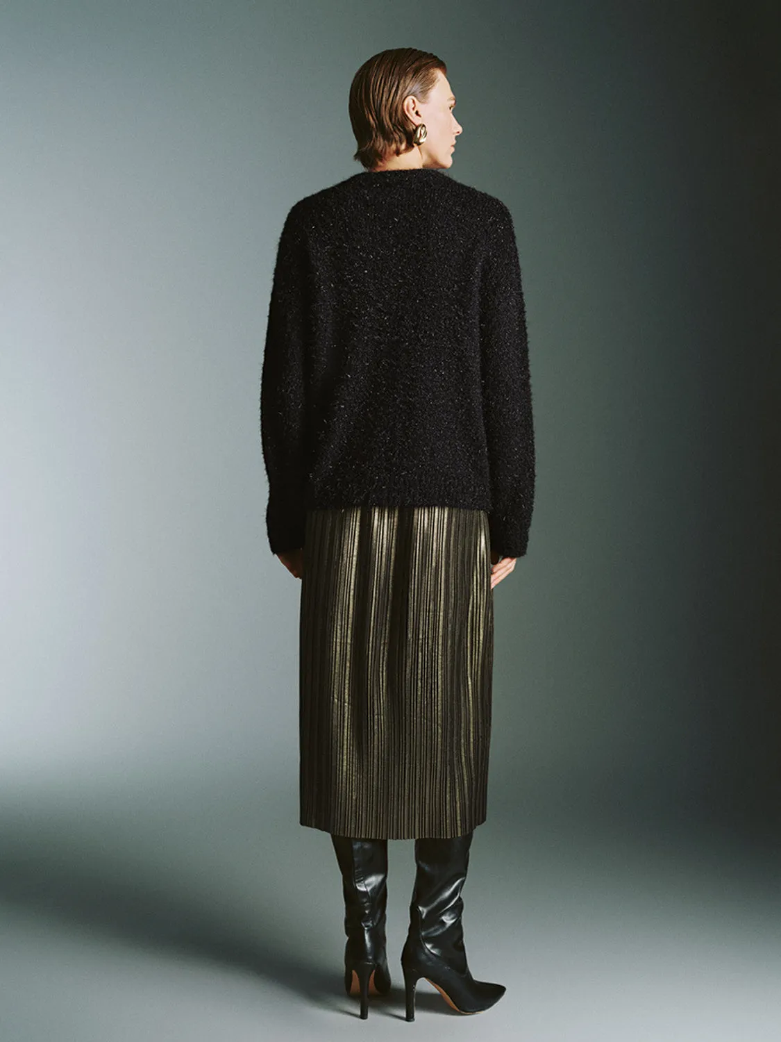 Loose Knitted T-Shirts sold by Urban Revivo product image thumbnail 2