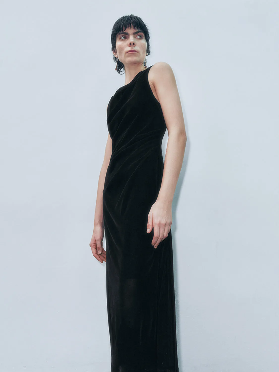 V-Neck Skinny-Fit Dresses sold by Urban Revivo product image thumbnail 4