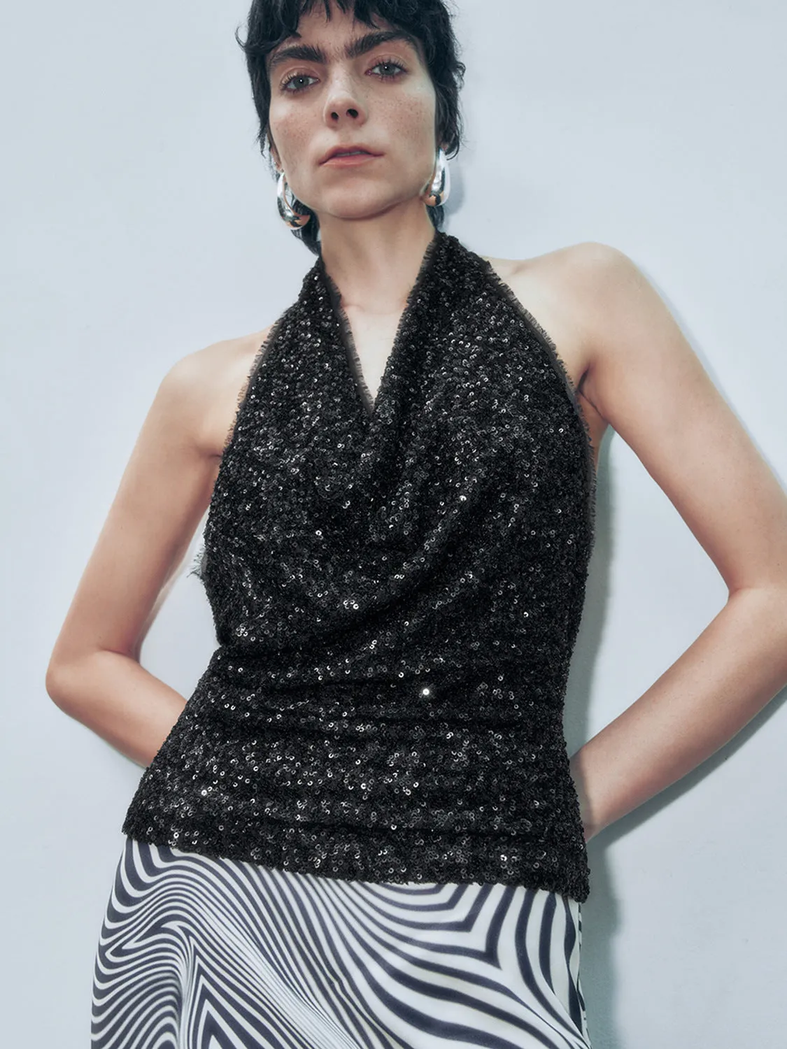 Halter Neck Cami Tops sold by Urban Revivo product image thumbnail 5