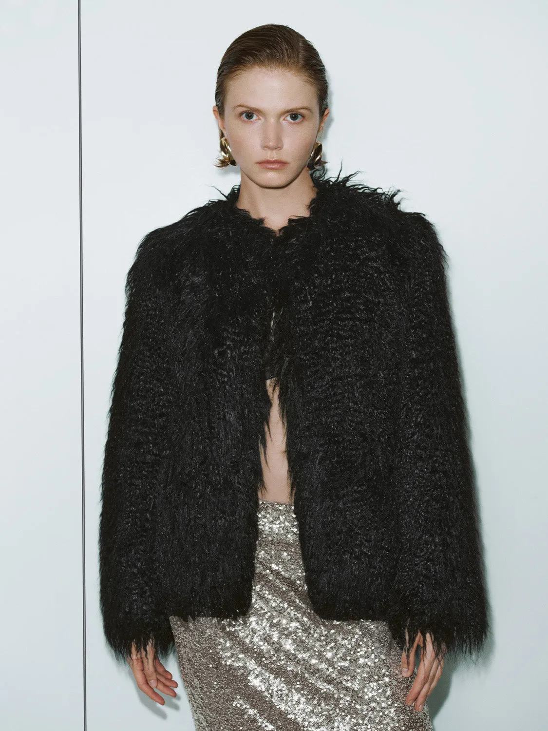 Loose Fur Jackets sold by Urban Revivo