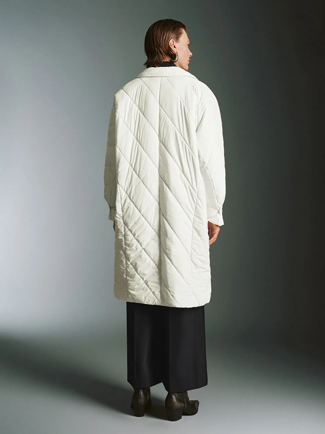 Longline Padded Coats sold by Urban Revivo product image thumbnail 2