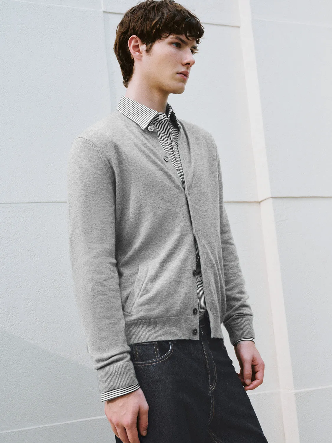 Button Up Knitted Cardigans sold by Urban Revivo product image thumbnail 2