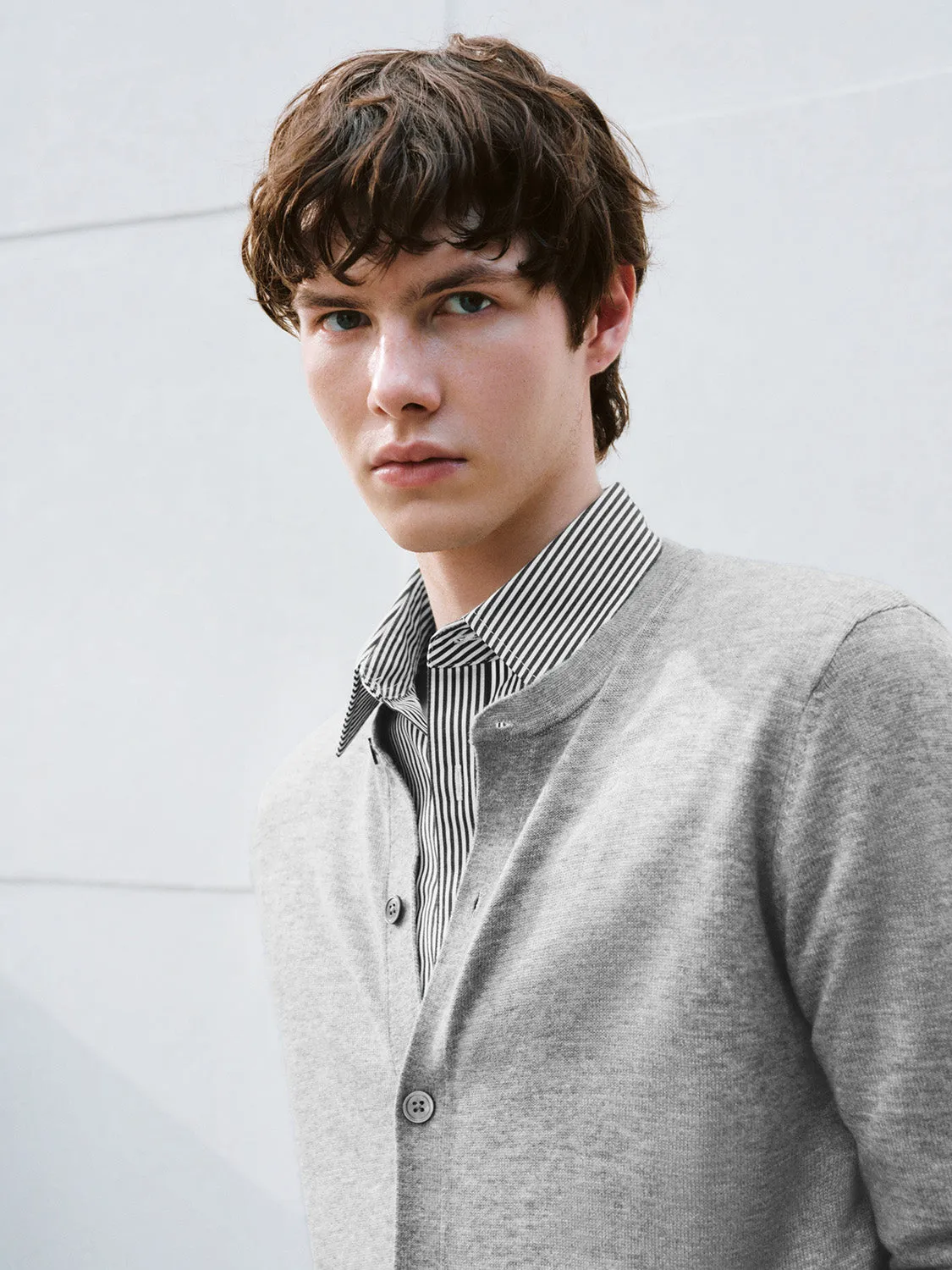 Button Up Knitted Cardigans sold by Urban Revivo product image thumbnail 5