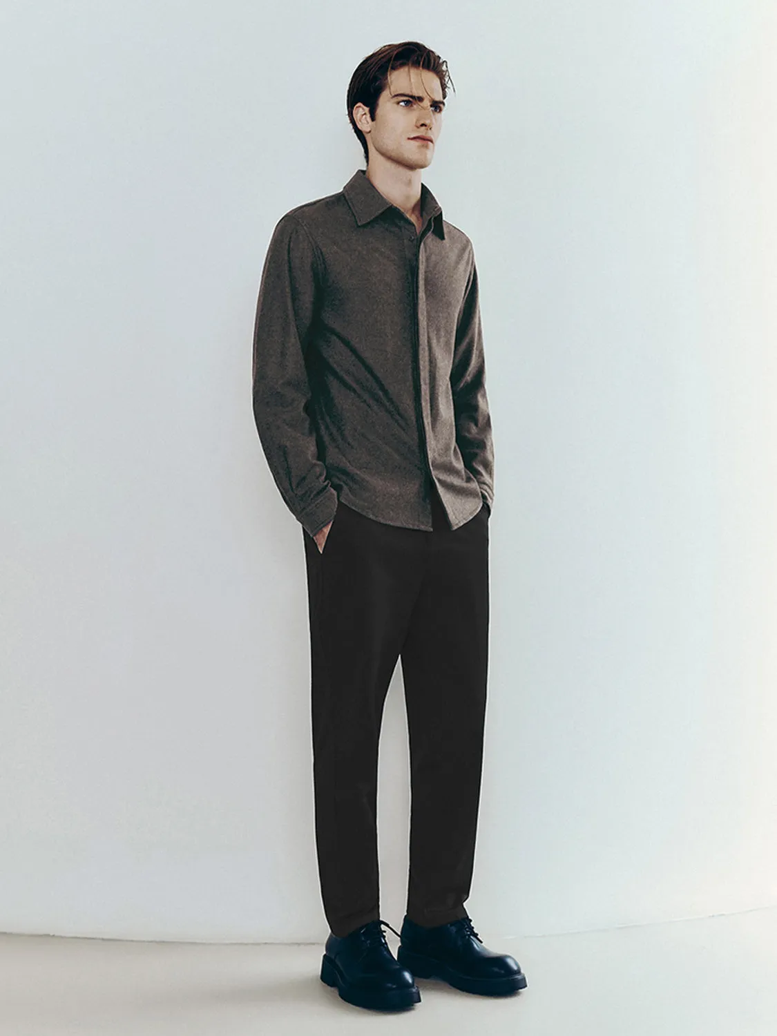 Regular Long Sleeve Shirts sold by Urban Revivo product image thumbnail 4