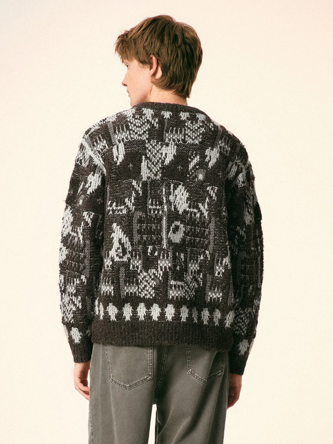 Knitted Long Sleeve T-Shirts sold by Urban Revivo product image thumbnail 3