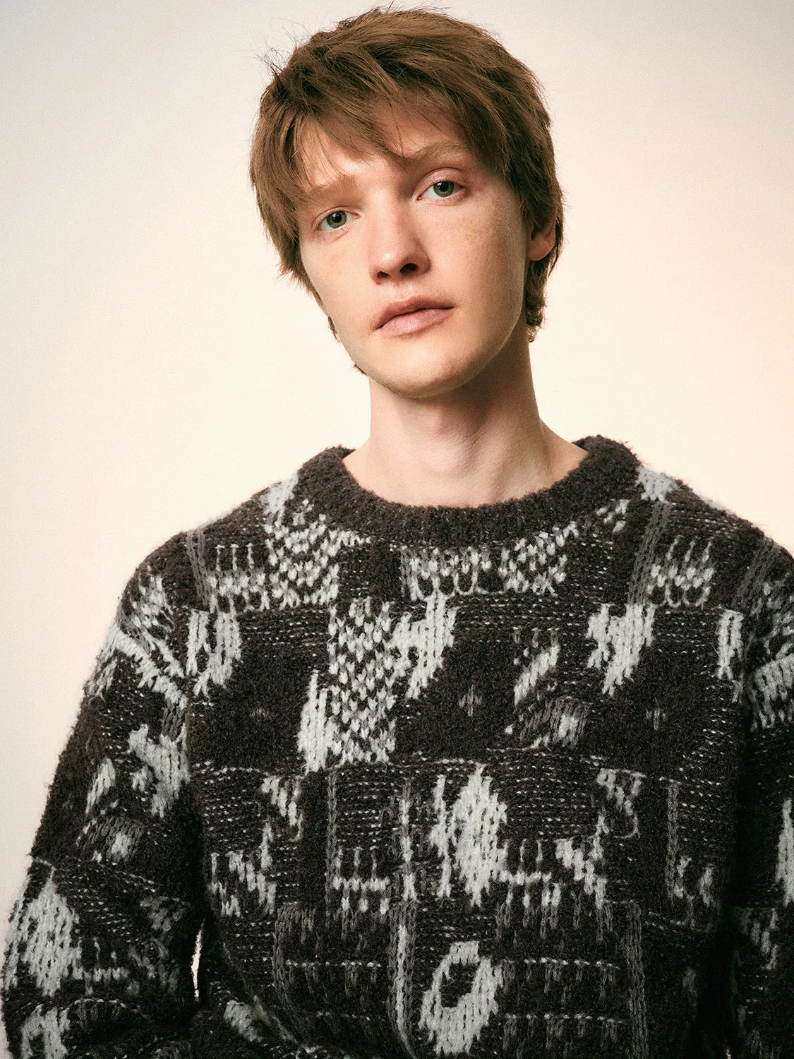 Knitted Long Sleeve T-Shirts sold by Urban Revivo product image thumbnail 5