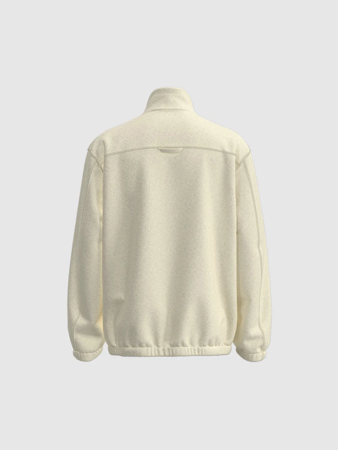 Zip Half Placket Sweatshirts sold by Urban Revivo product image thumbnail 2
