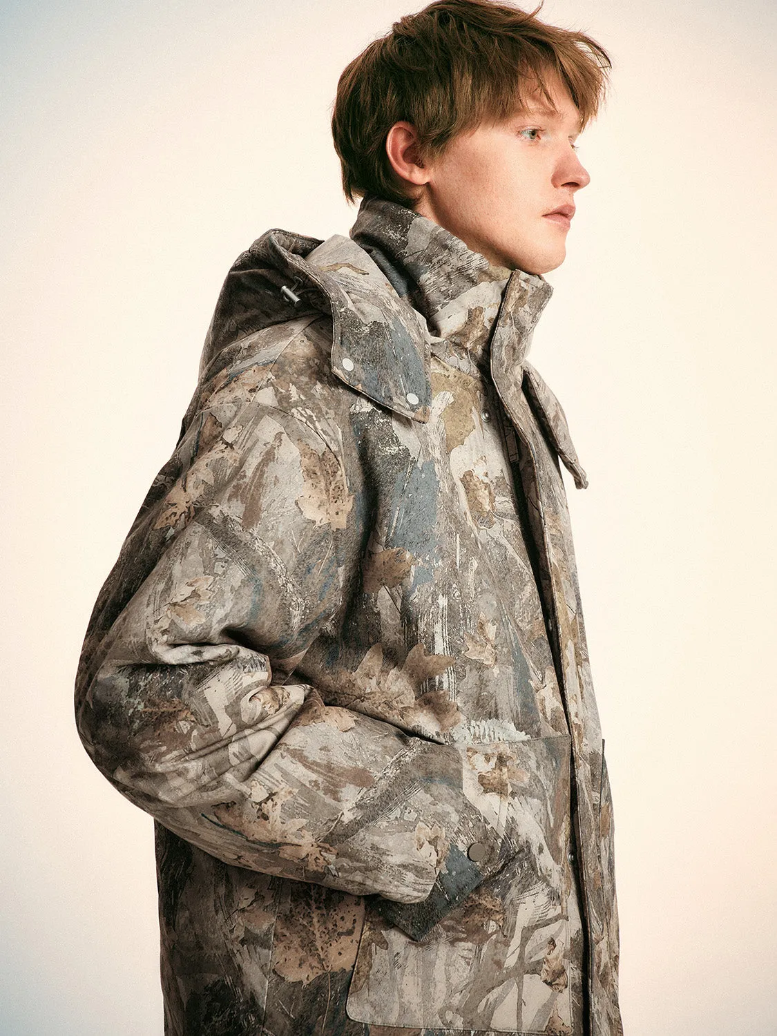 Scenery Printed Padded Coats sold by Urban Revivo product image thumbnail 2