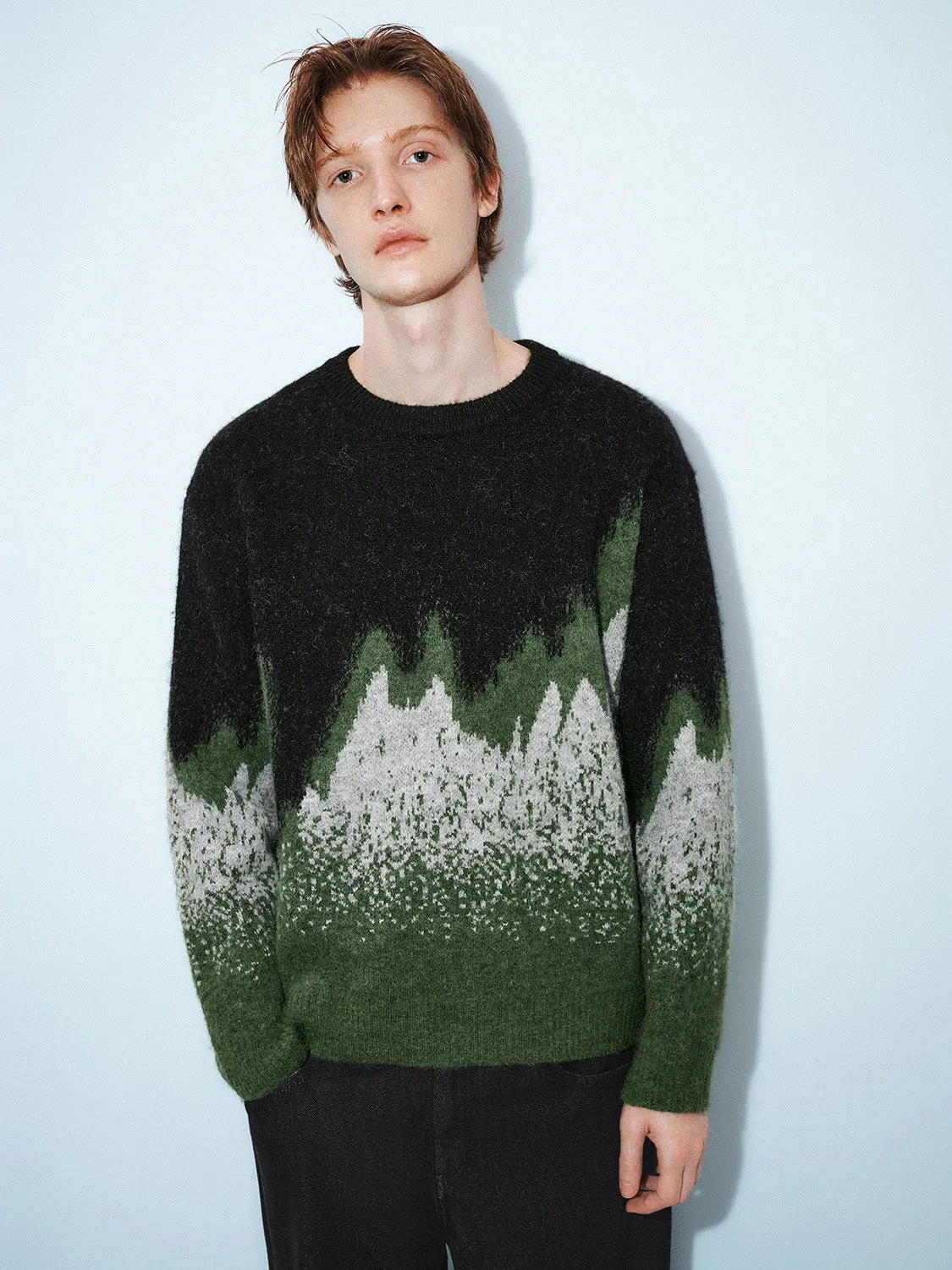 Scenery Printed Knitted T-Shirts sold by Urban Revivo