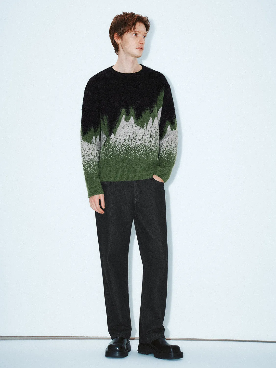 Scenery Printed Knitted T-Shirts sold by Urban Revivo product image thumbnail 4