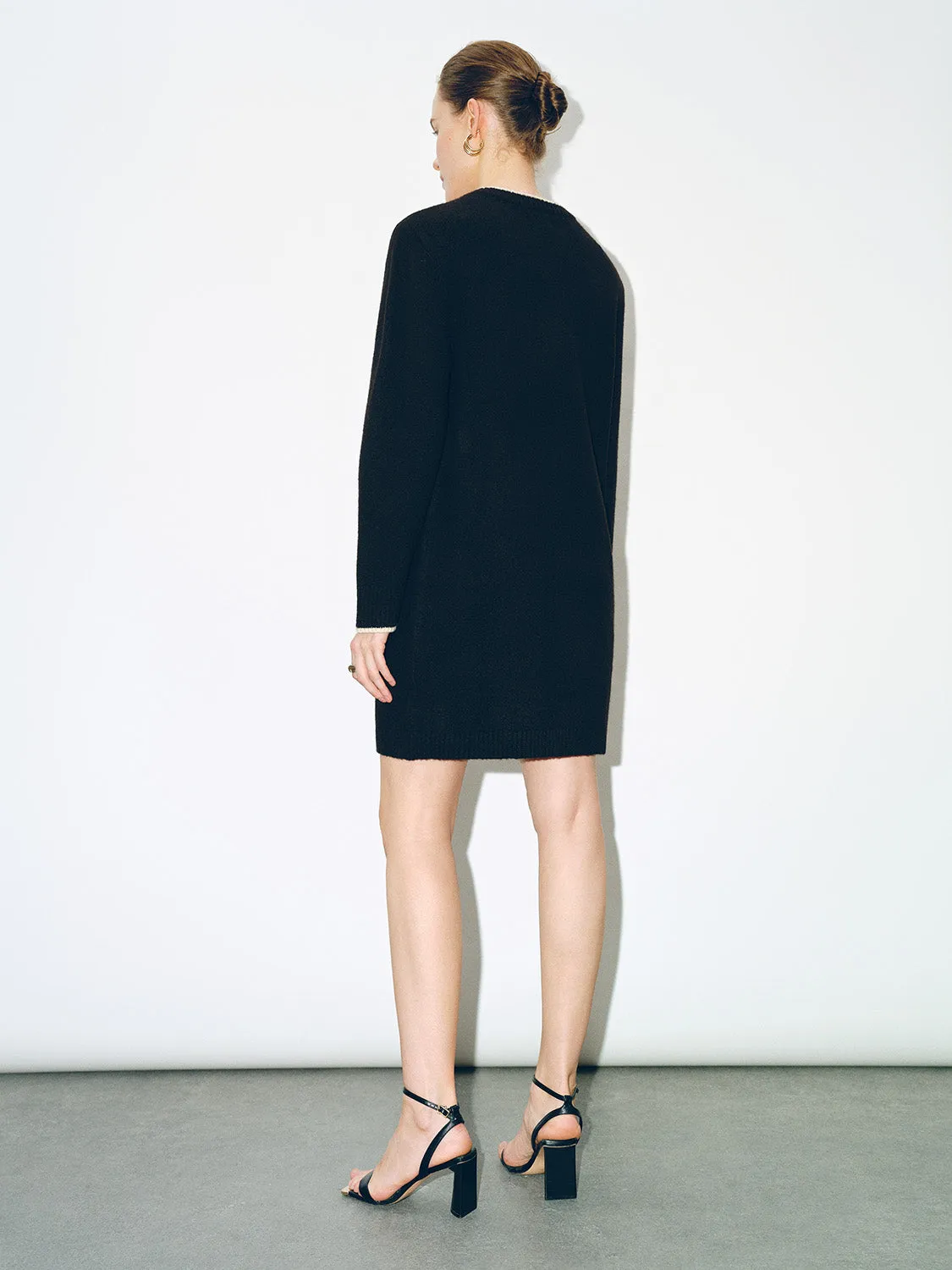 Crew Neck Knitted Dresses sold by Urban Revivo product image thumbnail 3