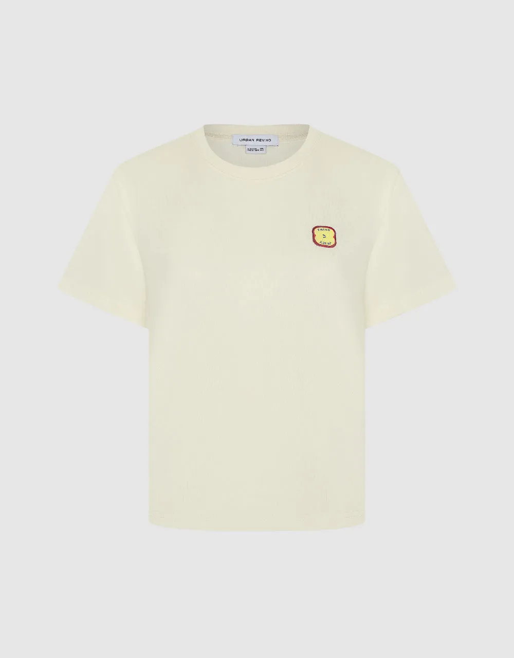 Crew Neck Loose T-Shirt sold by Urban Revivo product image thumbnail 2