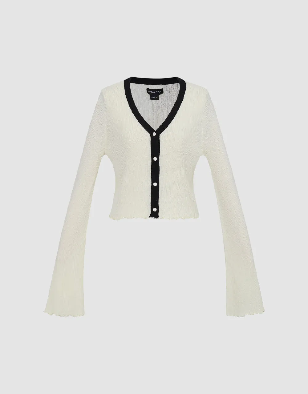 V-Neck Knitted Cardigan sold by Urban Revivo product image thumbnail 5