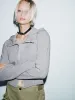Zip Up Front Cropped Jackets sold by Urban Revivo