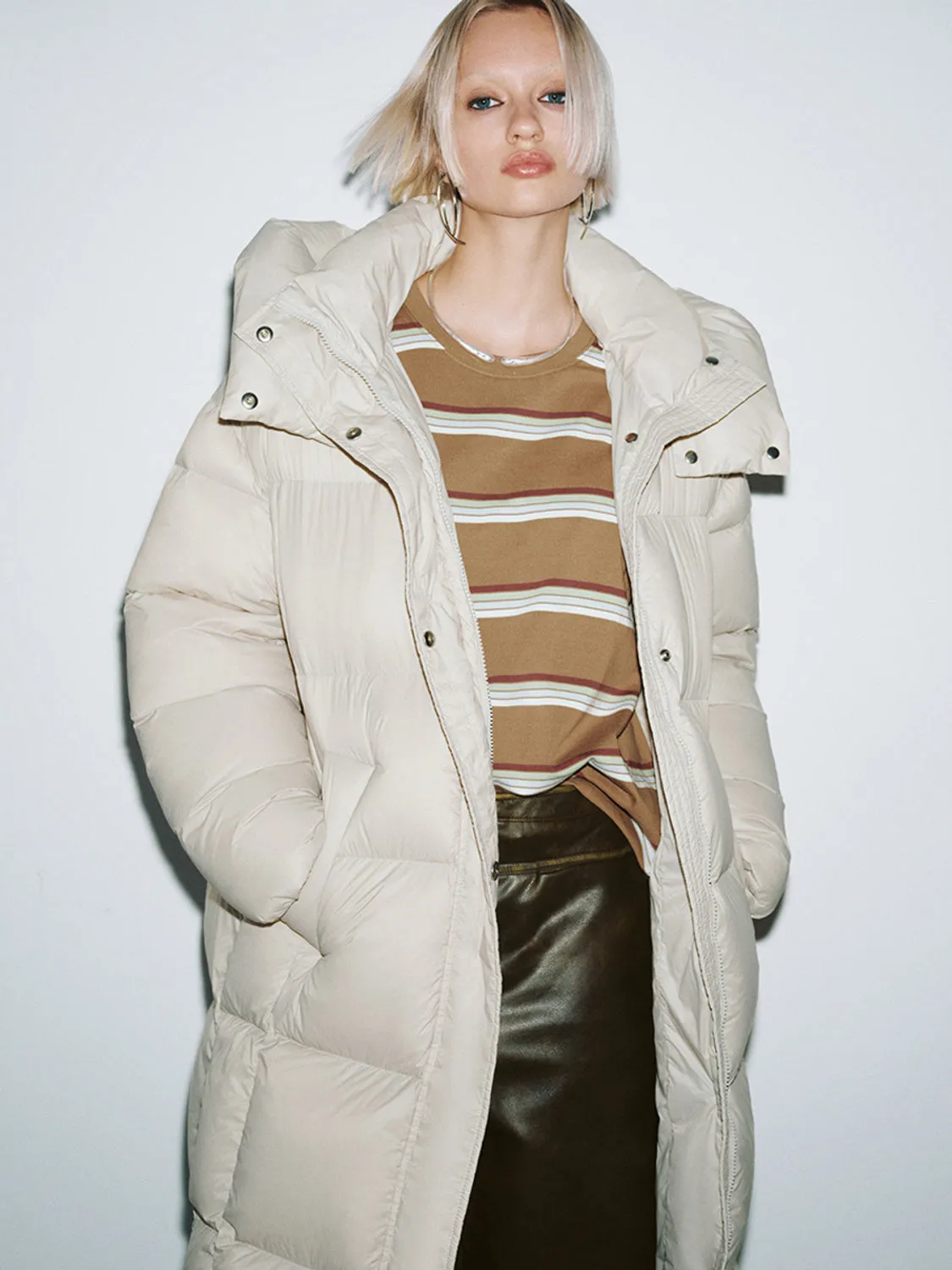 Maxi Padded Down Outerwear sold by Urban Revivo product image thumbnail 3