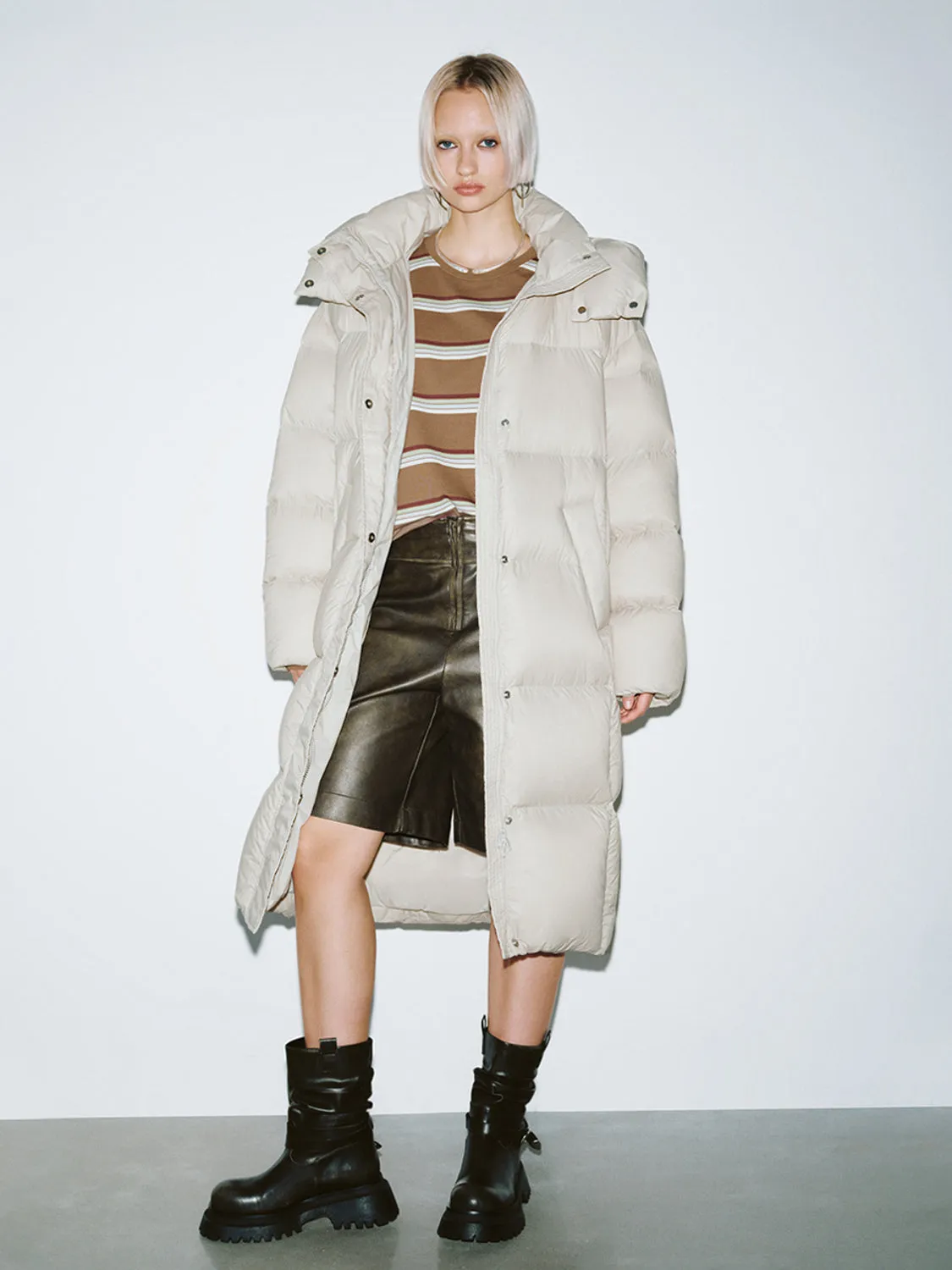 Maxi Padded Down Outerwear sold by Urban Revivo