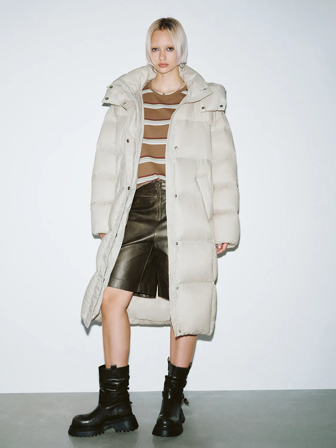 Maxi Padded Down Outerwear sold by Urban Revivo product image thumbnail 4