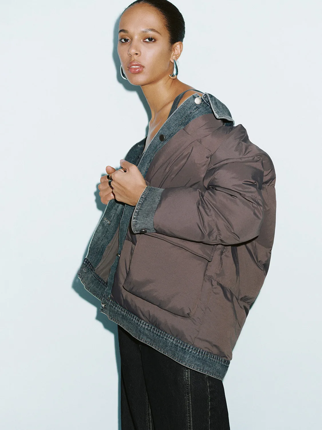 2 In 1 Padded Down Outerwear sold by Urban Revivo product image thumbnail 5
