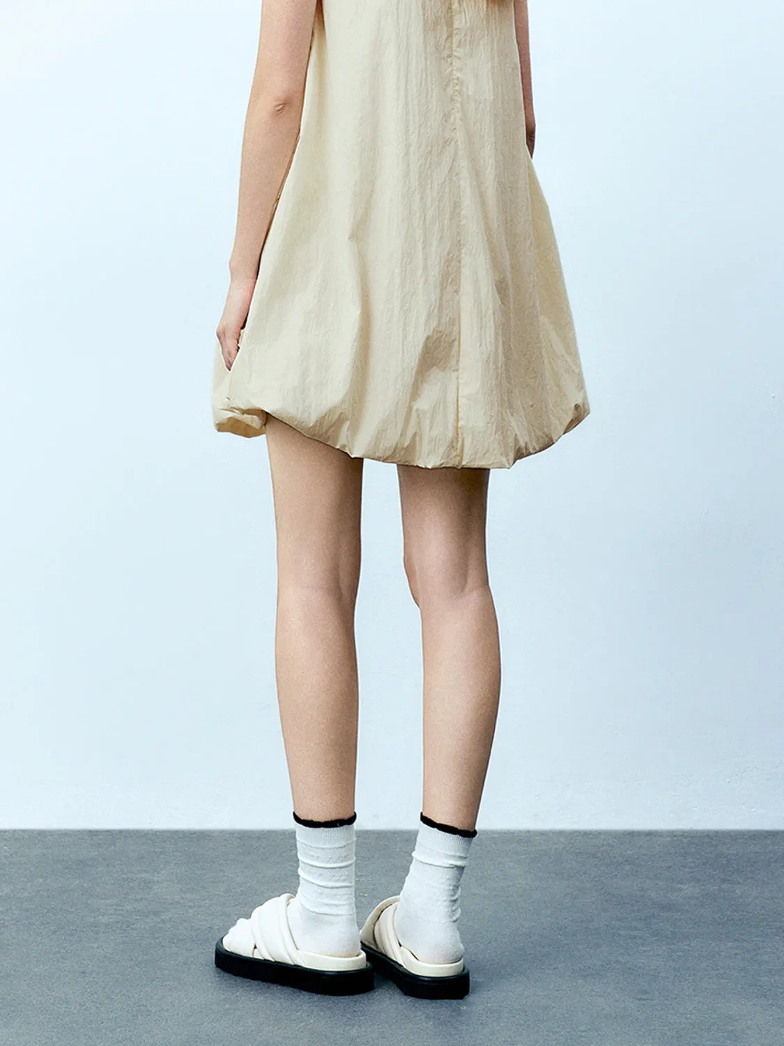 Flap Pocket A-Line Dresses sold by Urban Revivo product image thumbnail 2