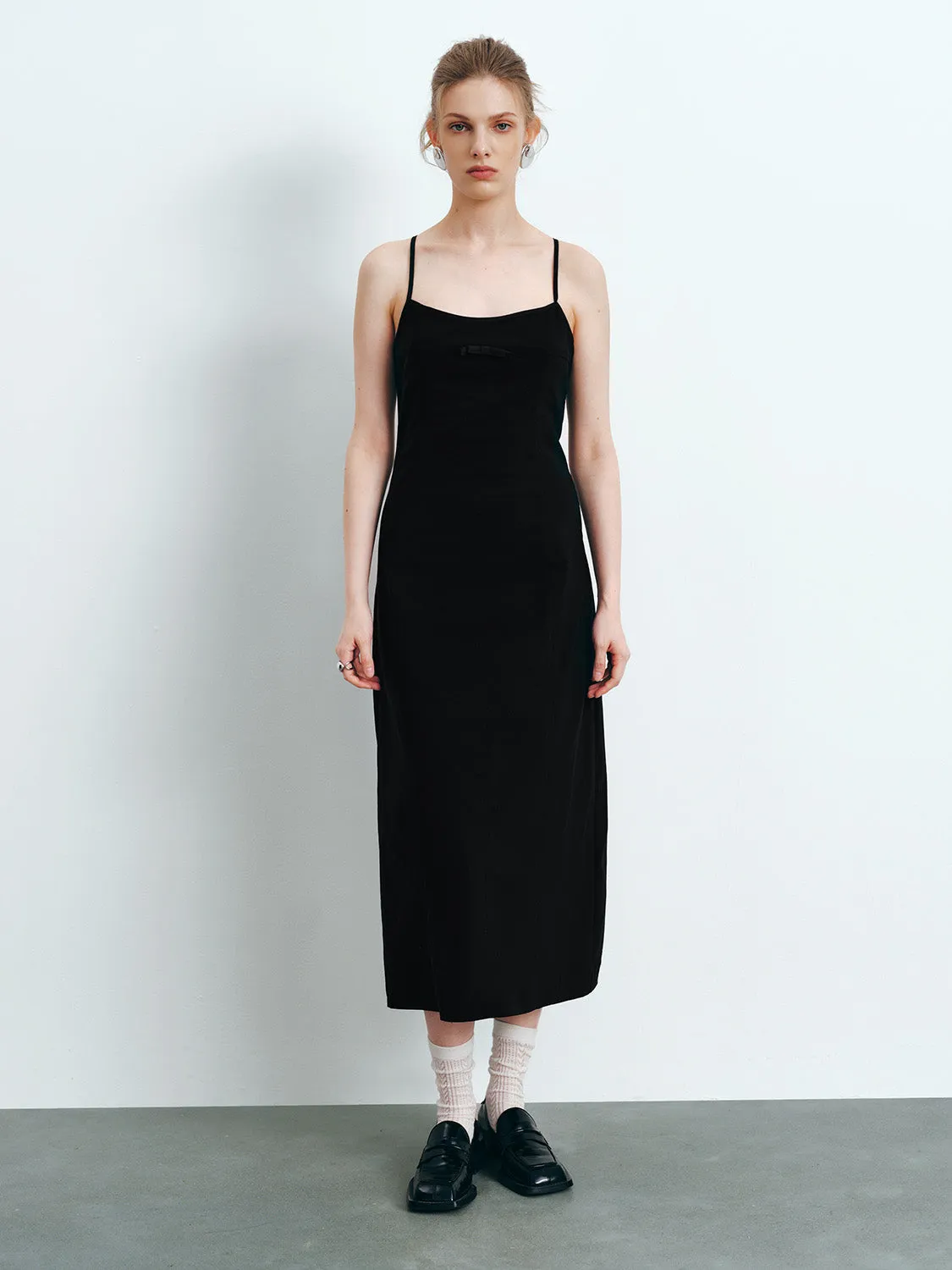 Halter Neck Skinny A-Line Dress sold by Urban Revivo