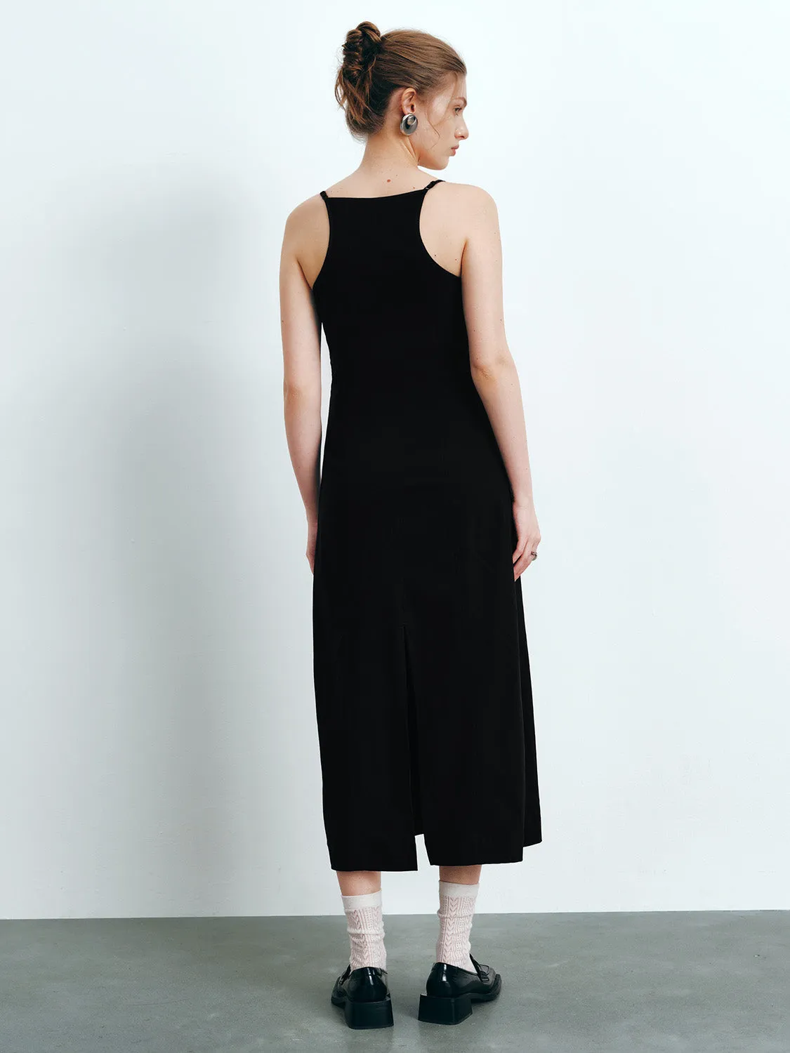 Halter Neck Skinny A-Line Dress sold by Urban Revivo product image thumbnail 3