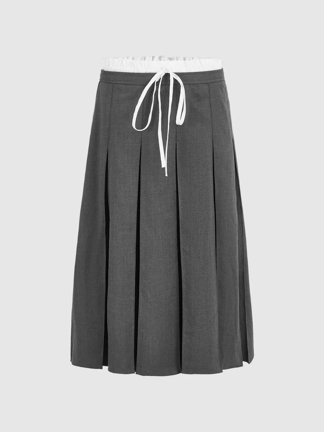 Pleated A-Line Skirts sold by Urban Revivo