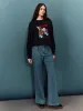 Crew Neck Loose Sweatshirts sold by Urban Revivo