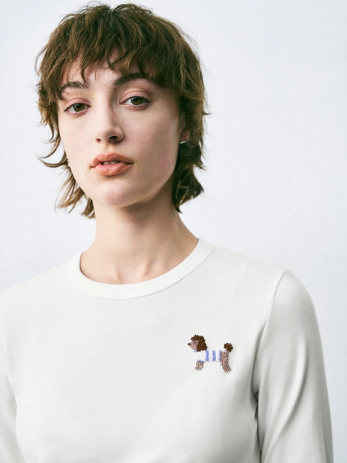 Regular Long Sleeve T-Shirts sold by Urban Revivo product image thumbnail 3