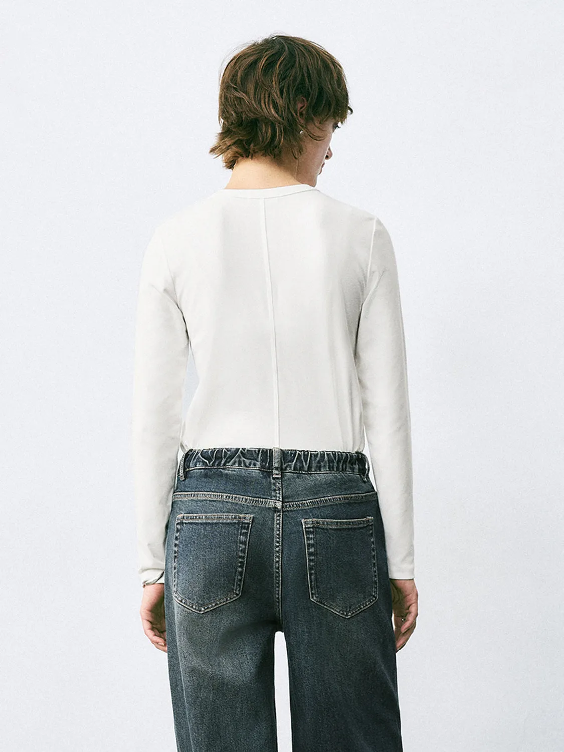 Regular Long Sleeve T-Shirts sold by Urban Revivo product image thumbnail 2