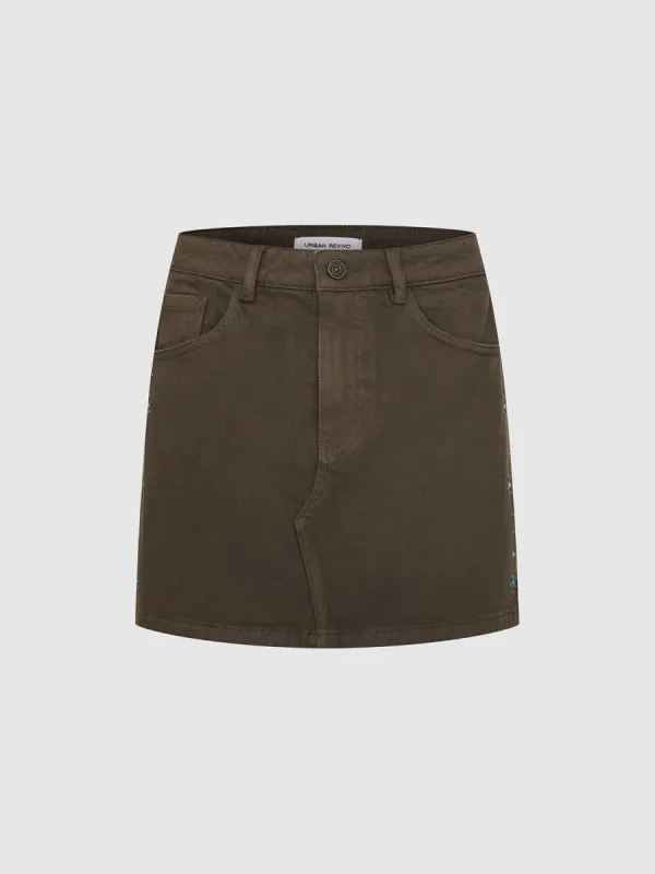 Mini Denim Skirts sold by Urban Revivo